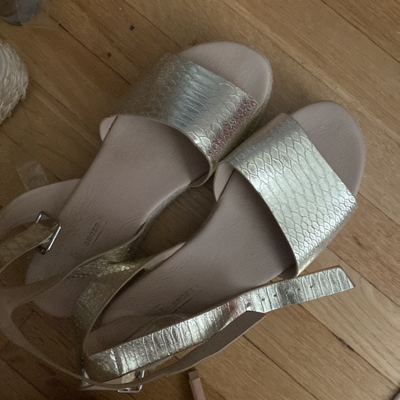 Asos Thear Espadrilles Platform/Flatform Sandals, size 7.5  Great condition - Picture 5 of 7